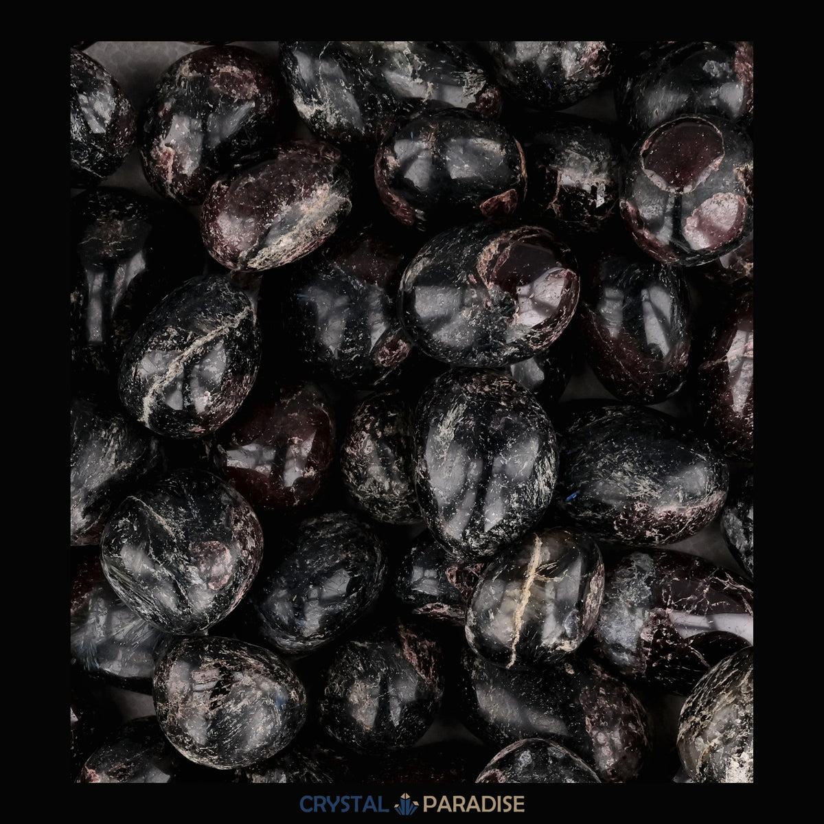 Granat Trommelsteine – Ansicht 5