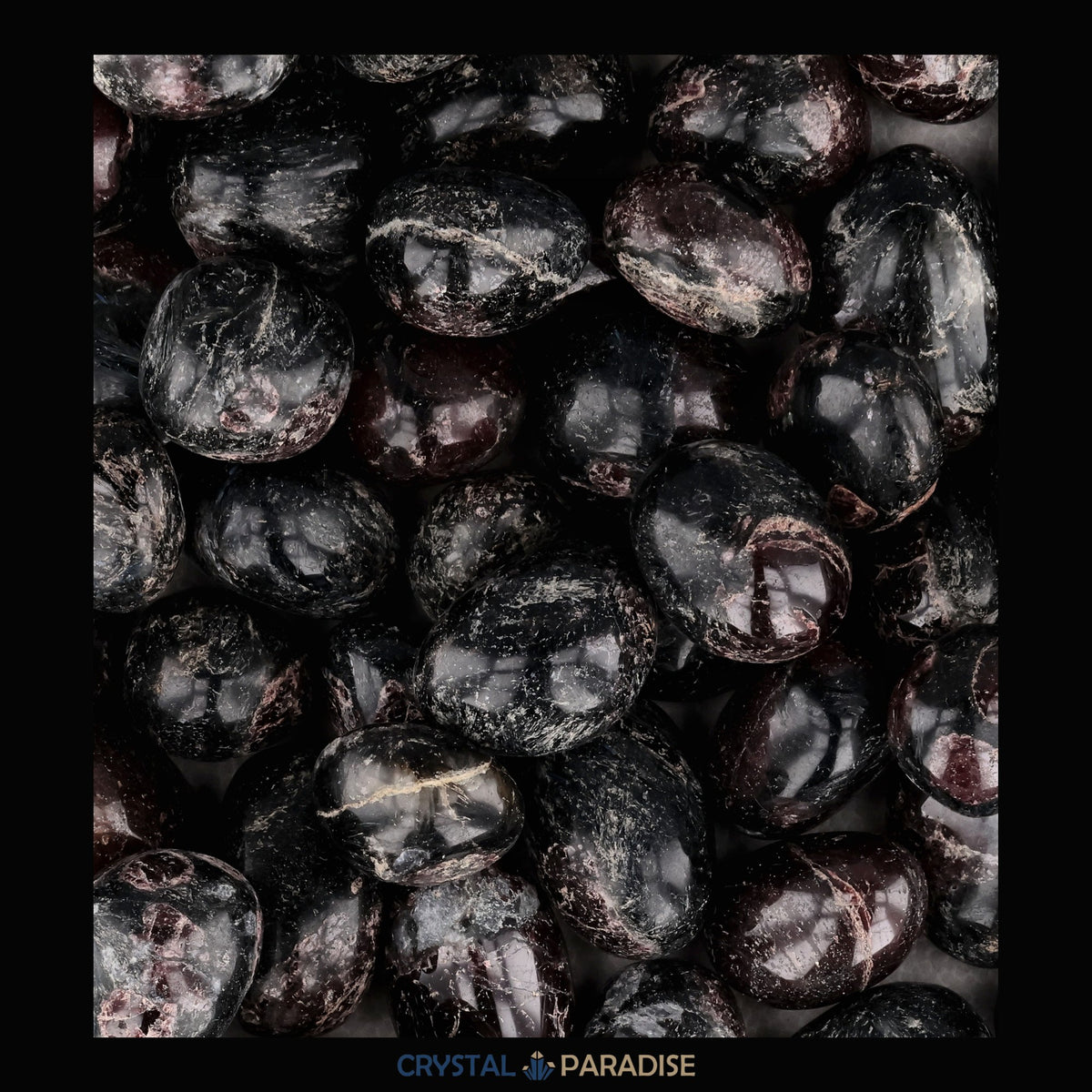Granat Trommelsteine – Ansicht 6