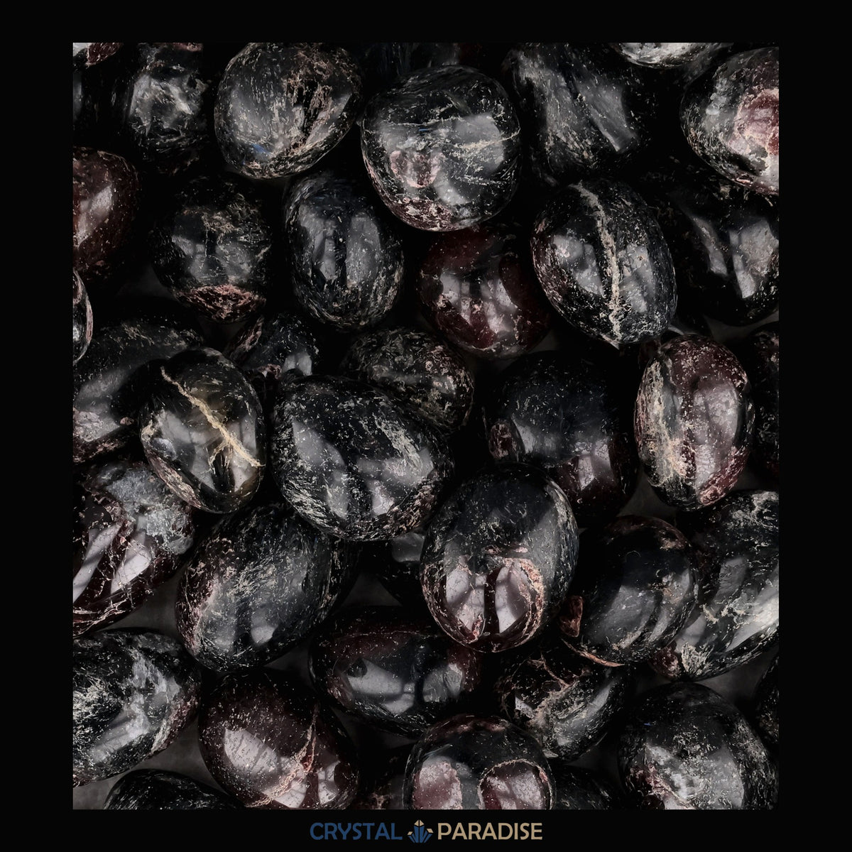 Granat Trommelsteine – Ansicht 7