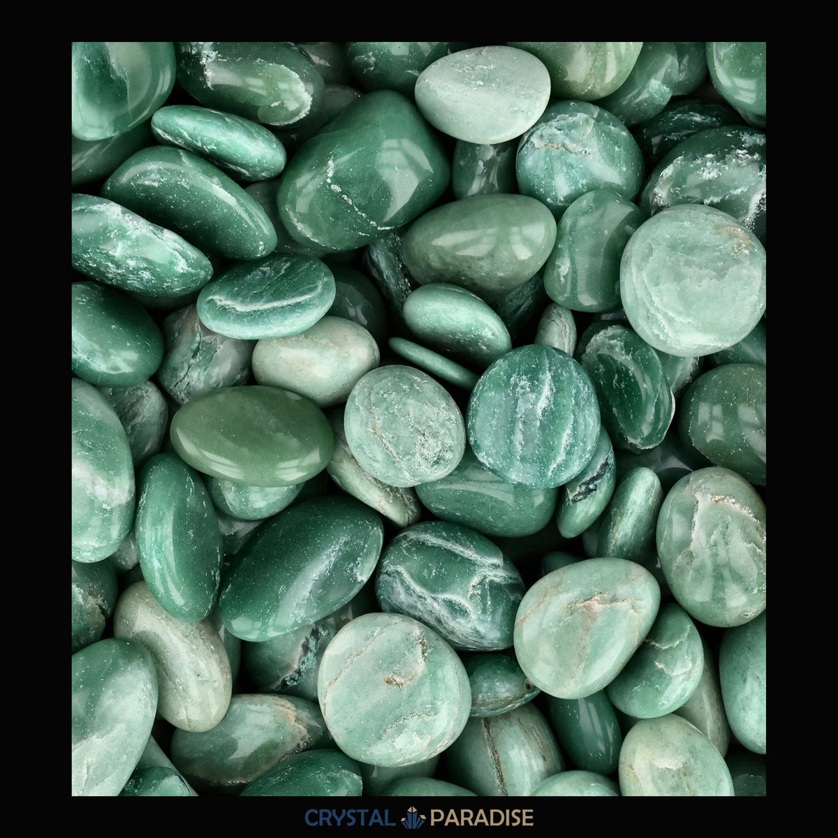 Green Mica Trommelsteine – Ansicht 5