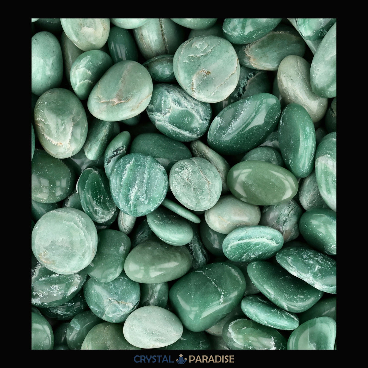 Green Mica Trommelsteine – Ansicht 8