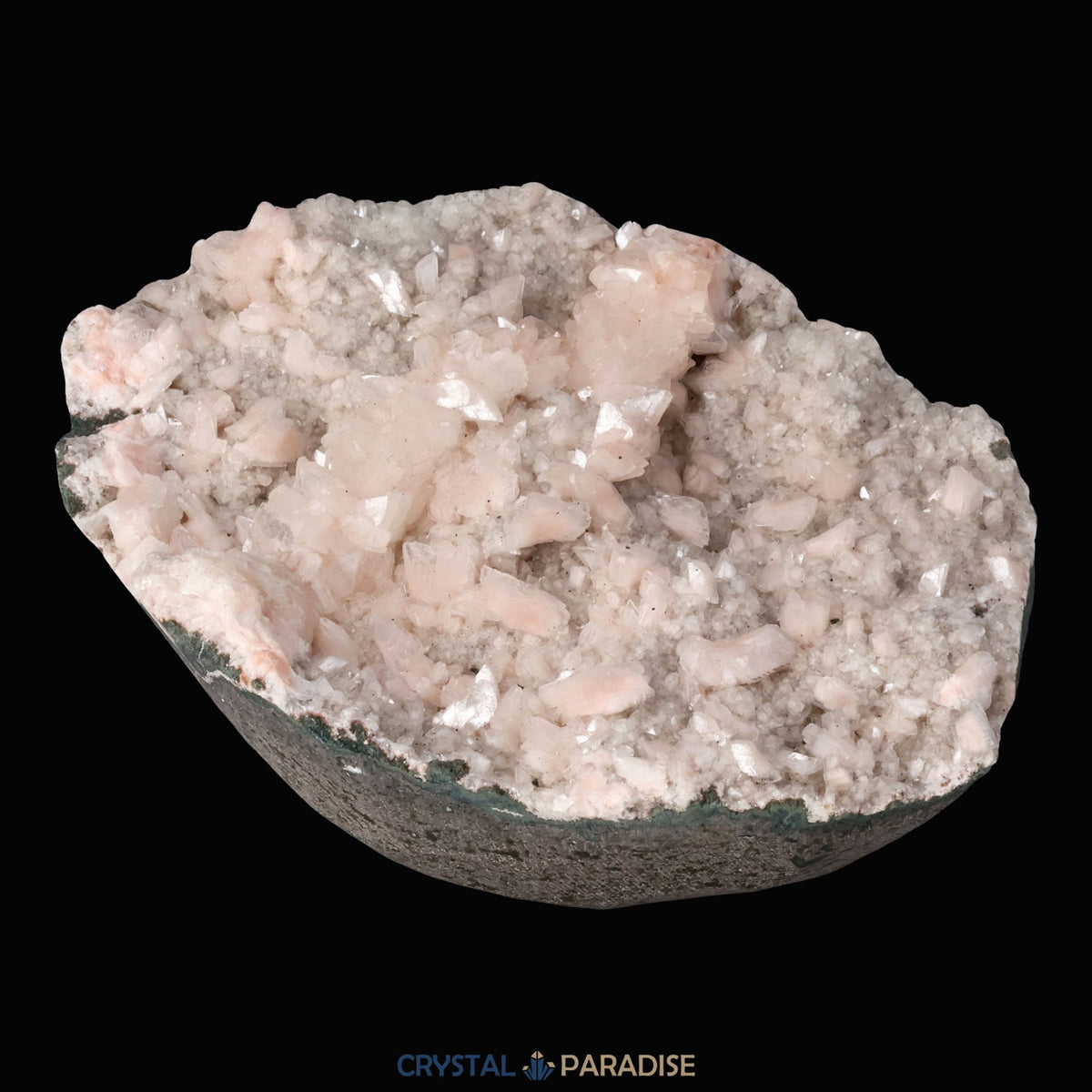 Heulandit Euzeolit Geoden aus Indien (406g) – Ansicht 5