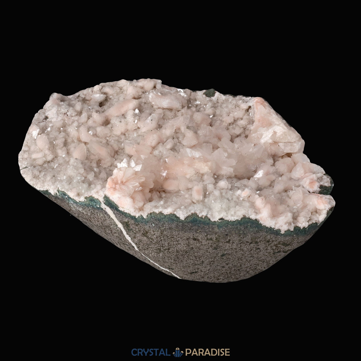 Heulandit Euzeolit Geoden aus Indien (406g) – Ansicht 8