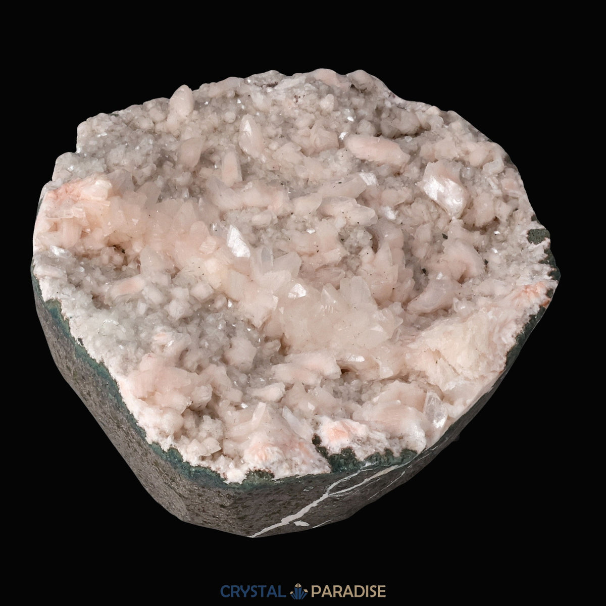 Heulandit Euzeolit Geoden aus Indien (406g) – Ansicht 9