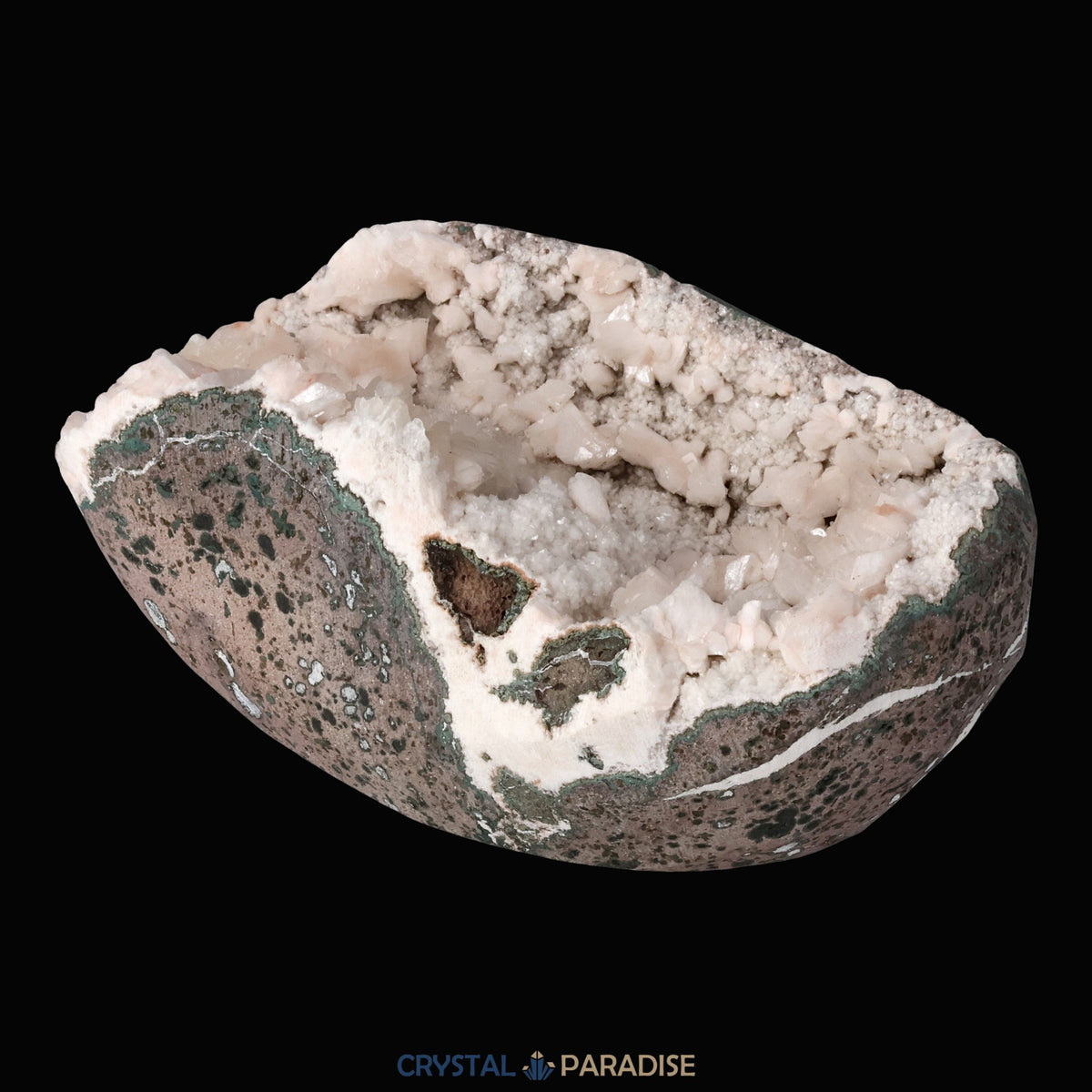 Heulandit Euzeolit Geoden aus Indien (534g) – Ansicht 5