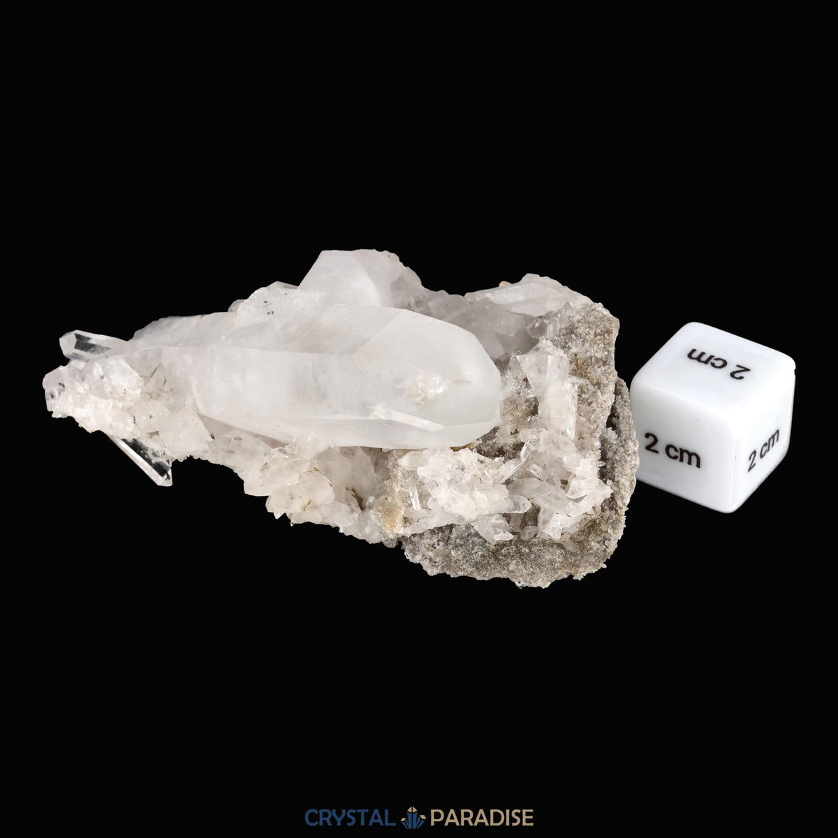 Himalaya Quarz (Bergkristall) aus dem Skardu Tal in Pakistan (190g) – Ansicht 9