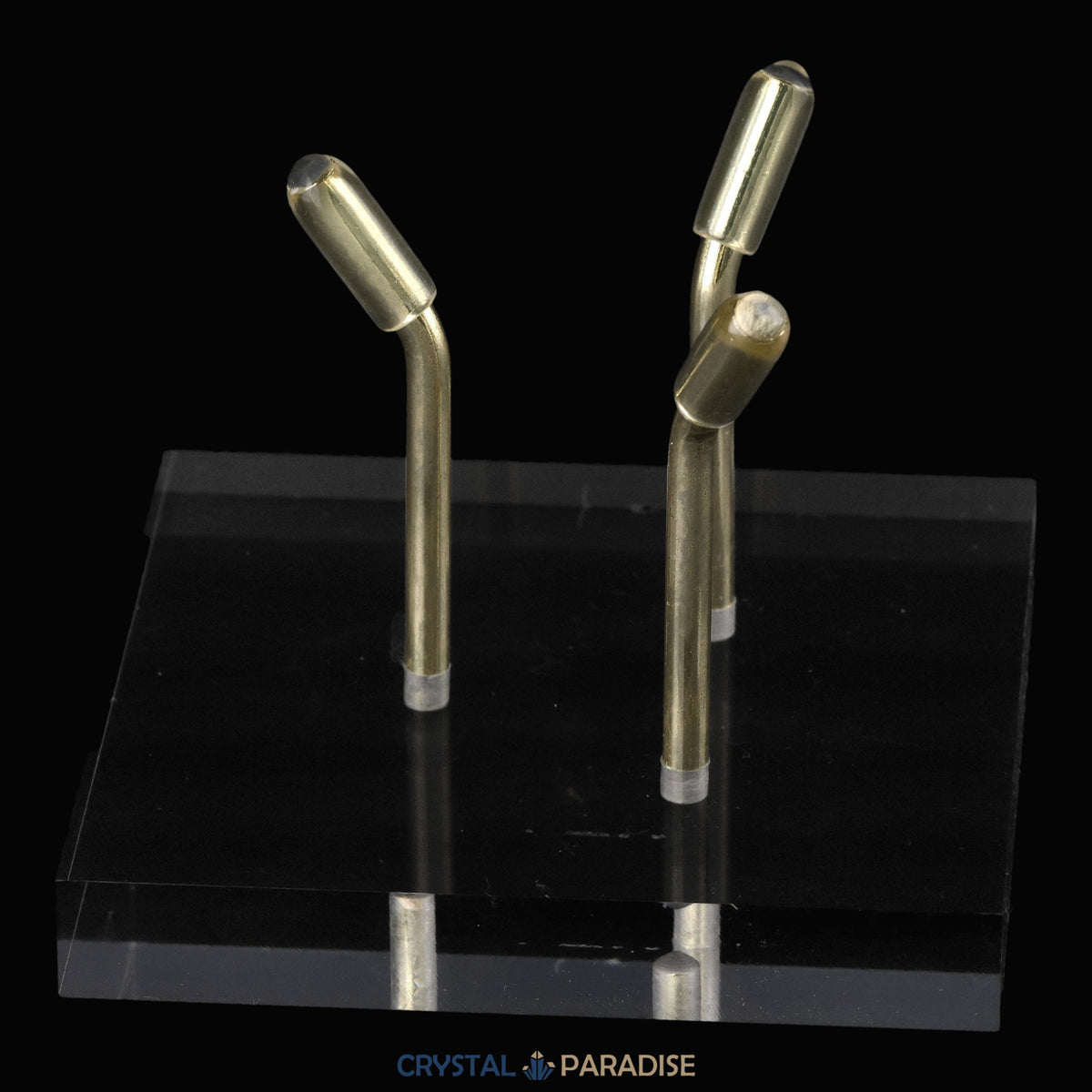 Klarer Acryl Kugelhalter mit Metallarmen – Ansicht 9