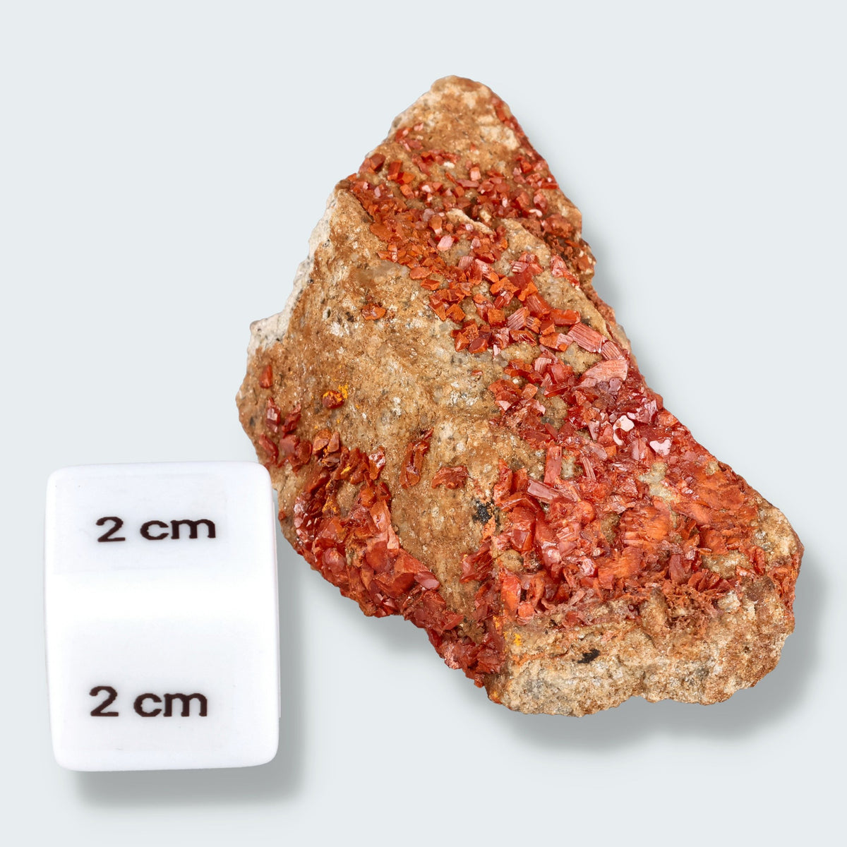Krokoit aus Russland (63g) – Ansicht 2