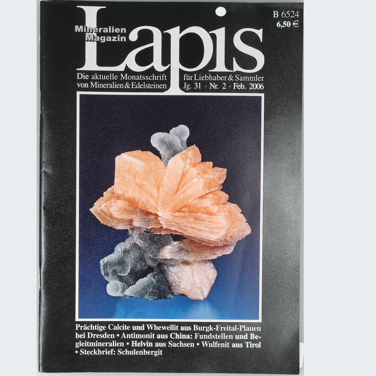 Lapis Magazin Jahrgang 2006 Mineralogie Fachzeitschrift Christian Weise Verlag