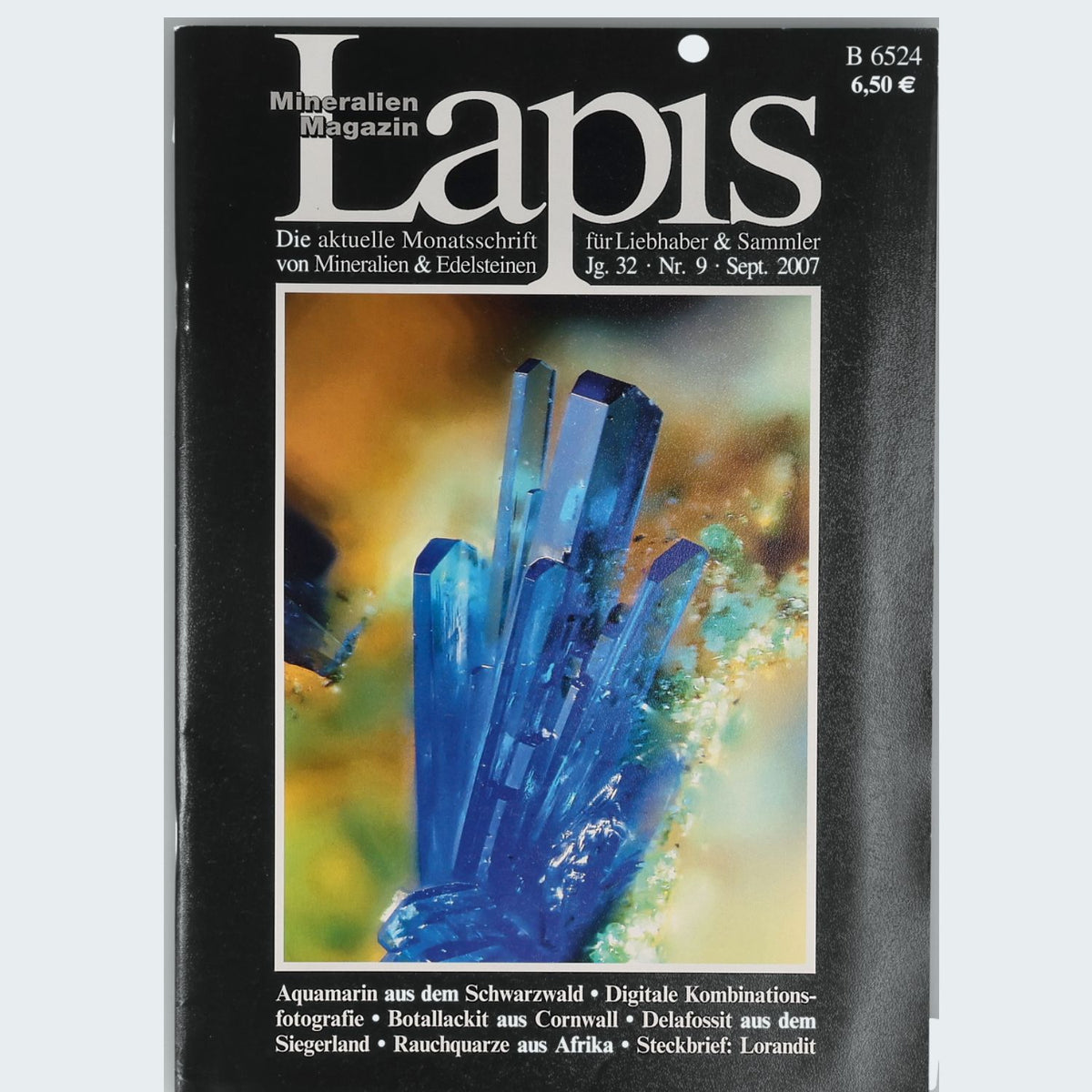 Lapis Mineralien Magazin Jahrgang 2007 Jg. 32 Fachzeitschrift Mineralogie