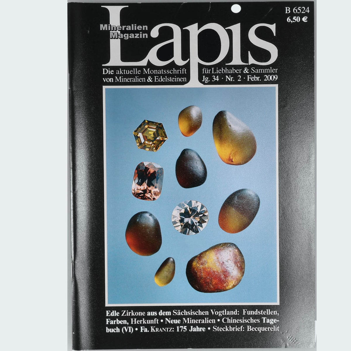 Lapis Magazin Jahrgang 2009 Mineralogie Fachzeitschrift für Sammler