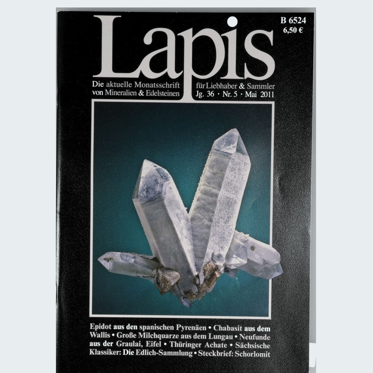 Lapis Magazin Jahrgang 2011 Jg. 36 Mineralogie Fachzeitschrift für Sammler