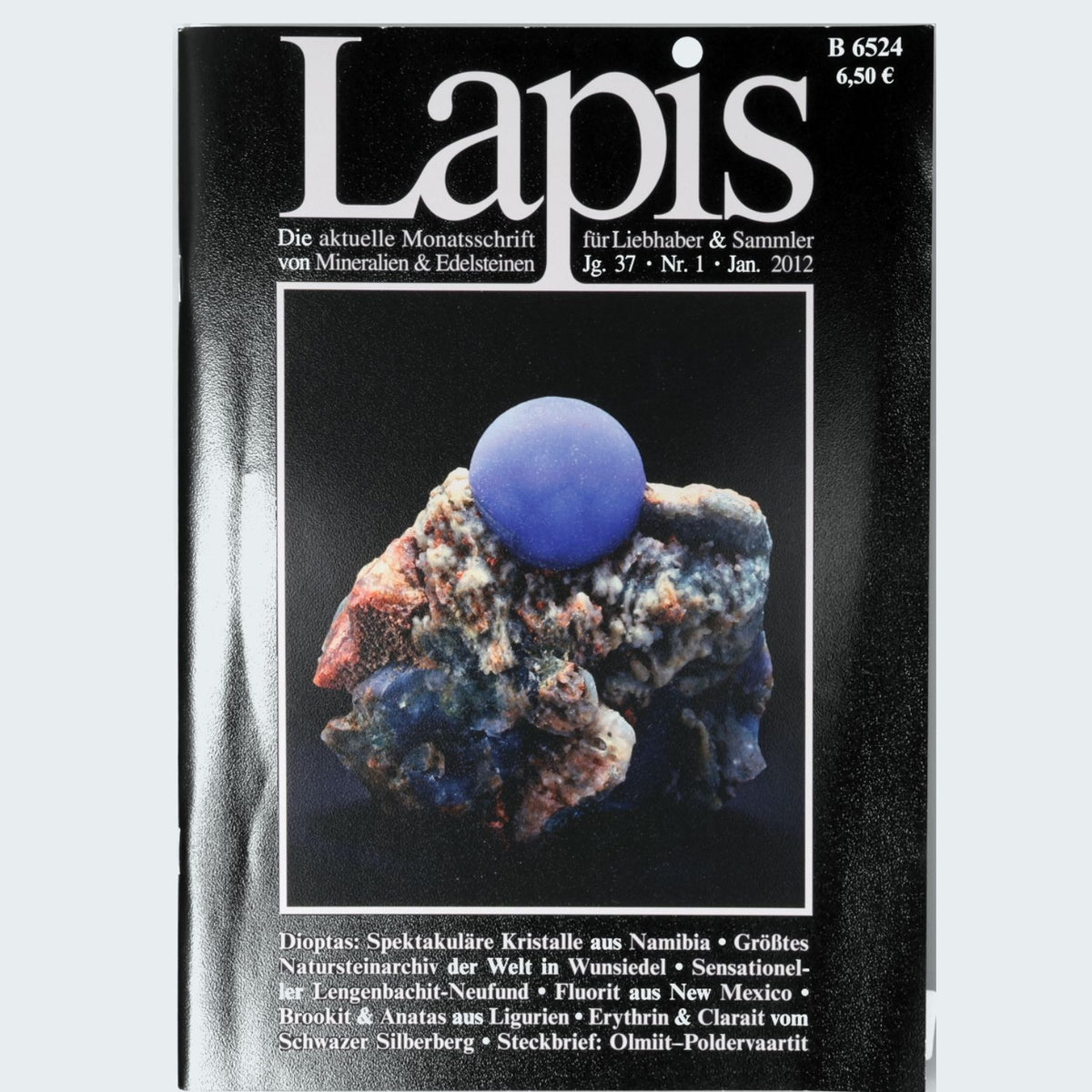 Lapis Mineralien Magazin Jahrgang 2012 Jg. 37 Fachzeitschrift Christian Weise Verlag