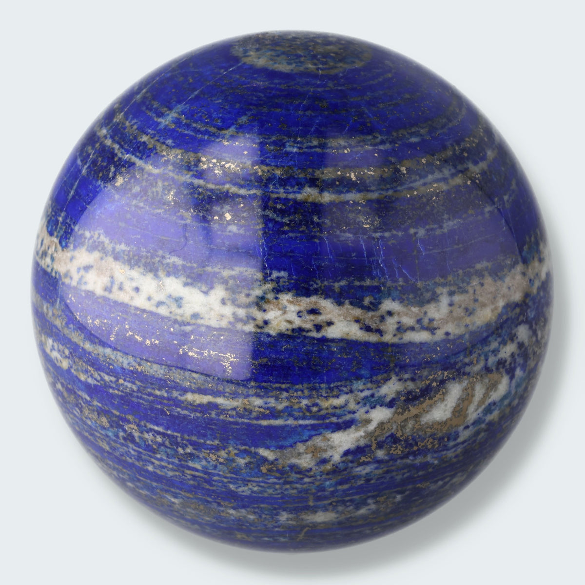 Lapis Lazuli Kugel poliert aus Afghansitan – Ansicht 6