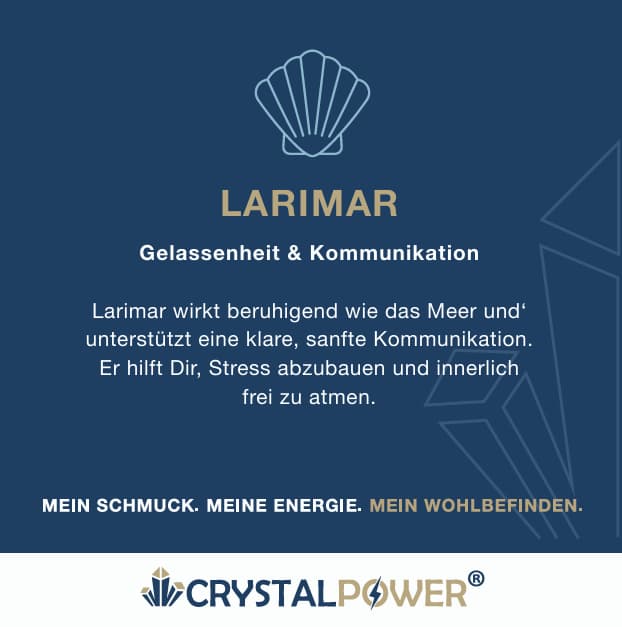 Larimar Armband - Gelassenheit & Kommunikation