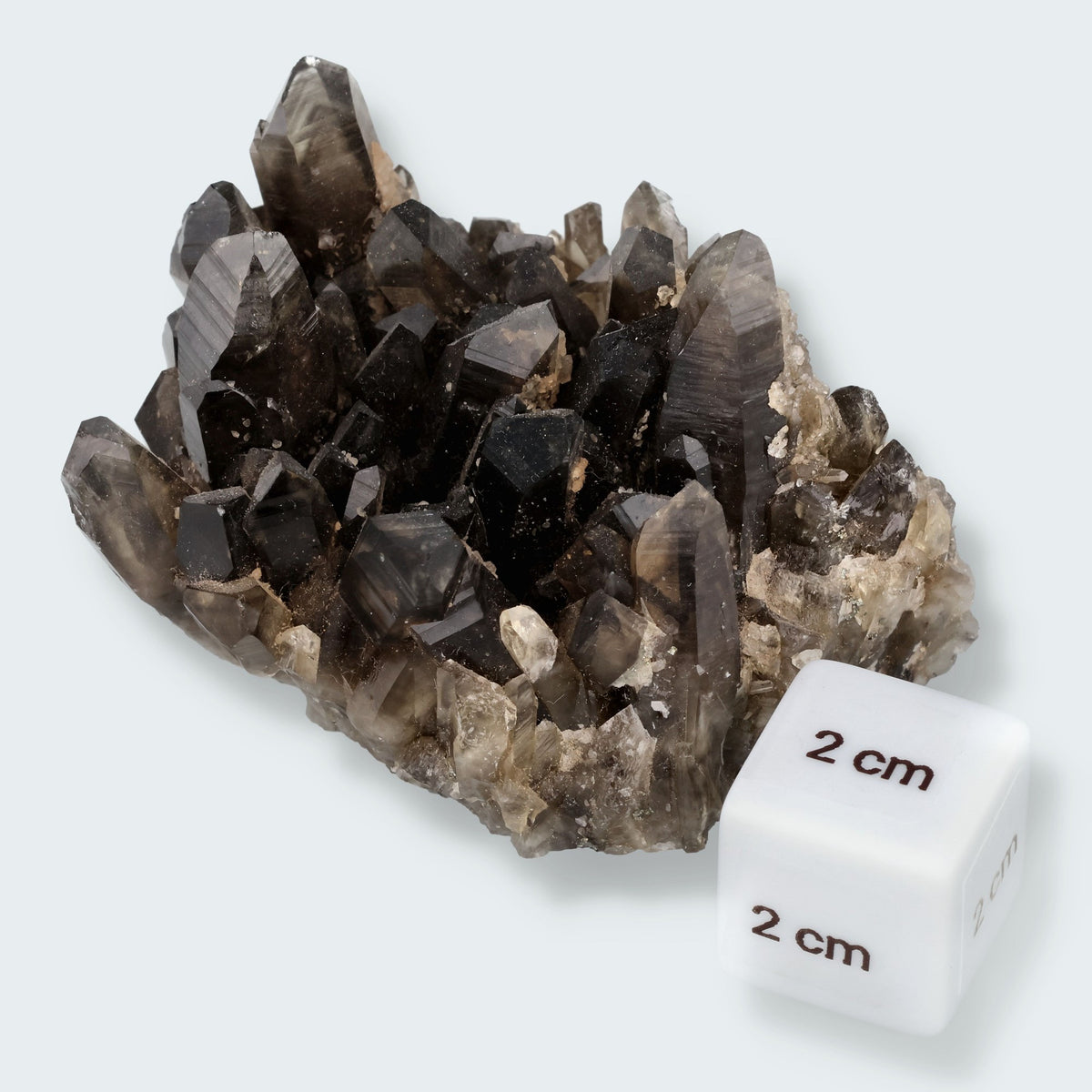 Phantom Quarz aus Arkansas USA (177g) - bestrahlt – Ansicht 3