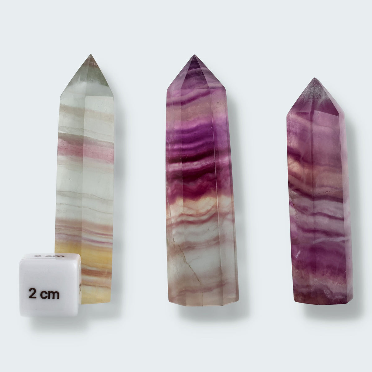 Pink Fluorit Spitze – Ansicht 2