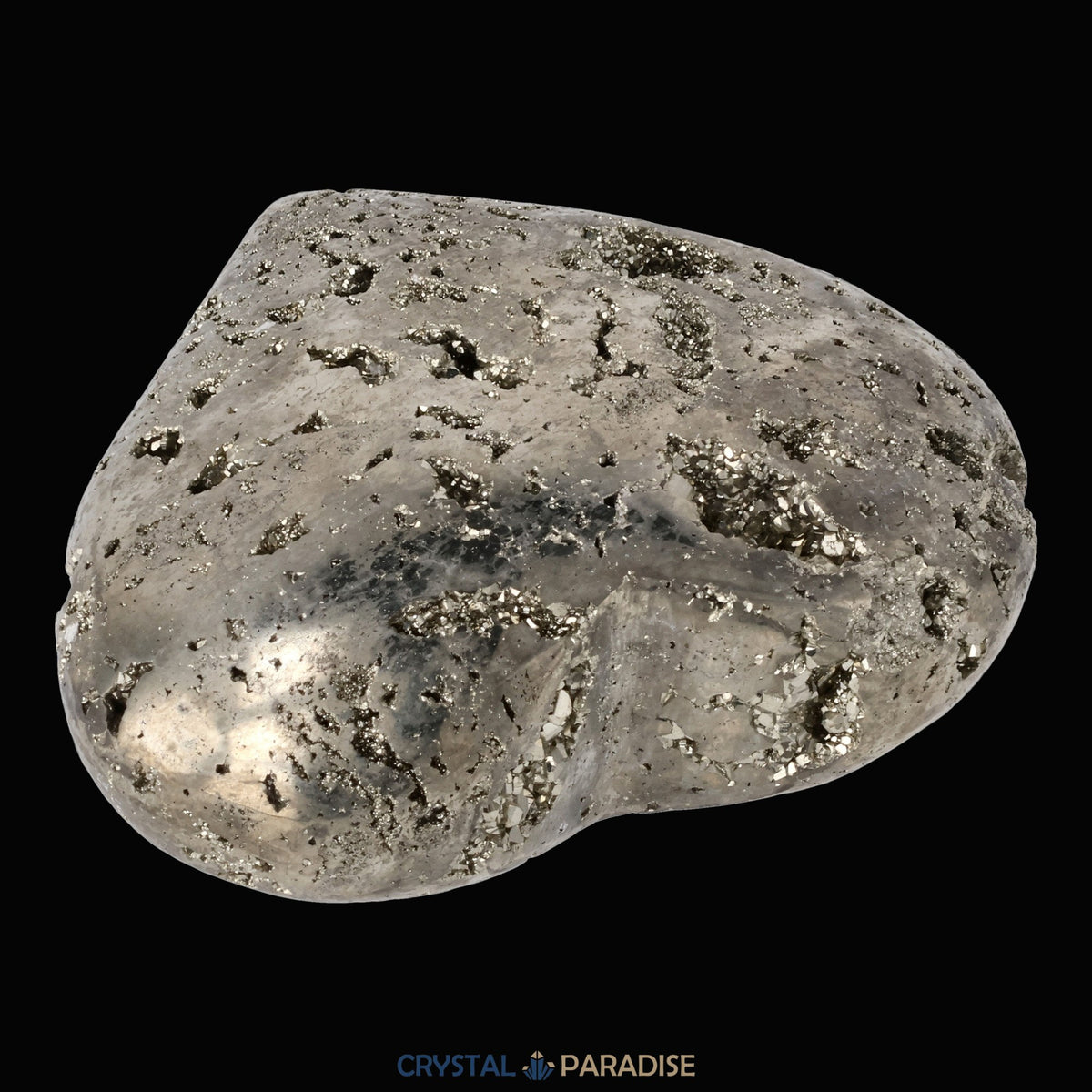 Pyrit Druzy Herz aus Huánuco, Peru – Ansicht 9