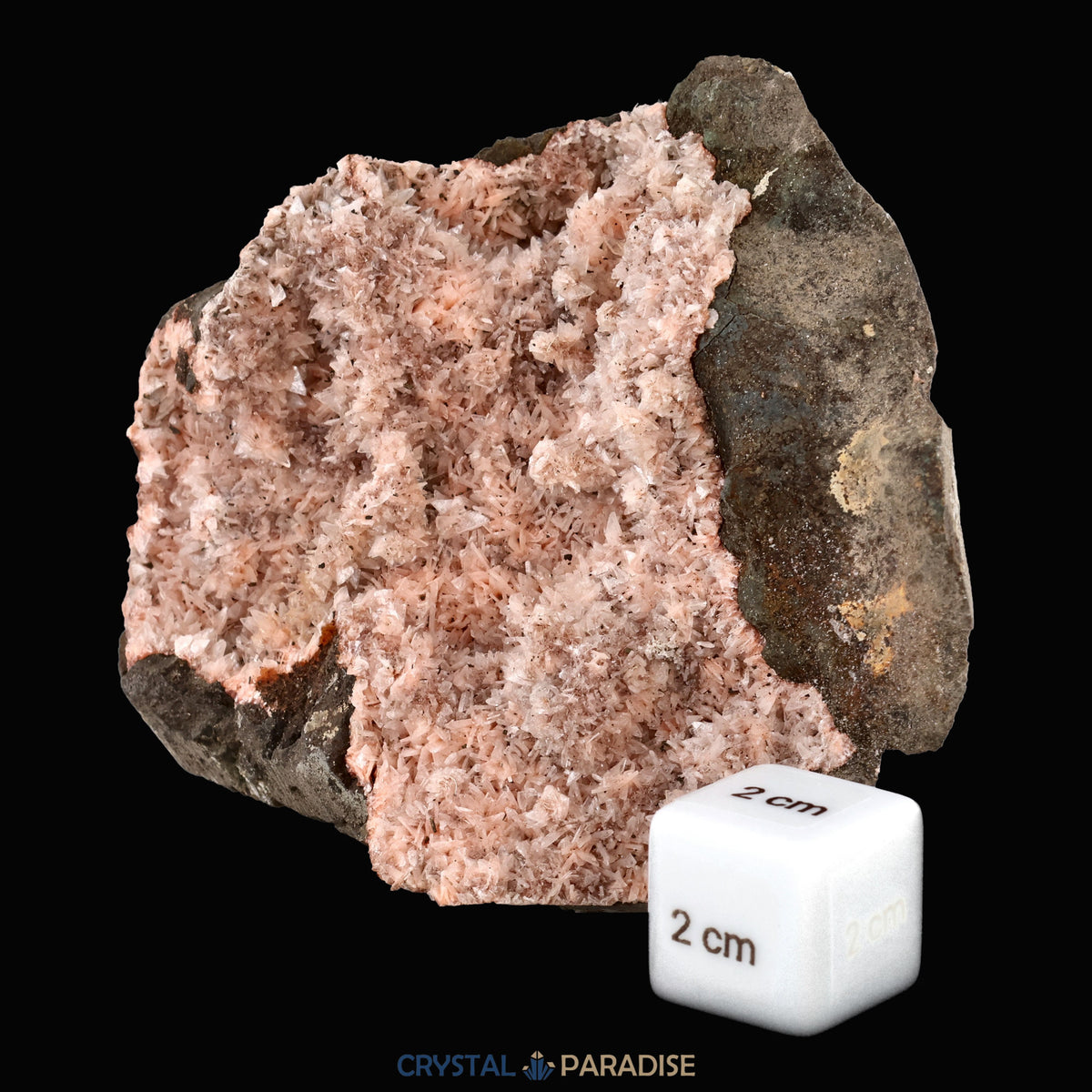 Red Heulandit Geode aus Indien (363g) – Ansicht 6