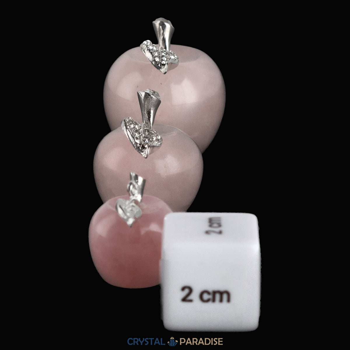 Rosenquarz Apfel – Ansicht 10