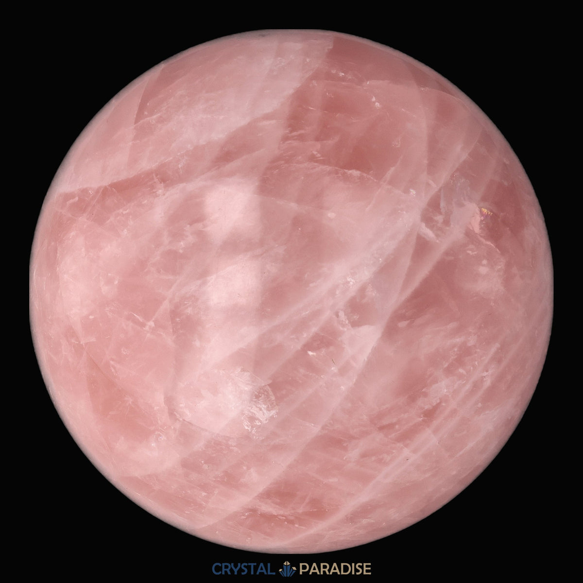Rosenquarz Kugel (rosa transparent) – Ansicht 10