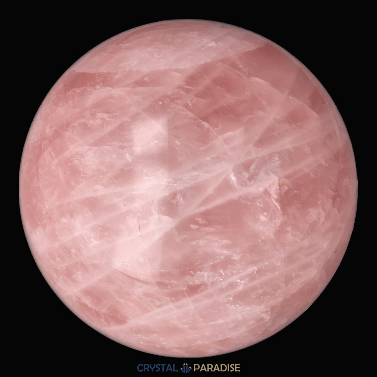 Rosenquarz Kugel (rosa transparent) – Ansicht 11