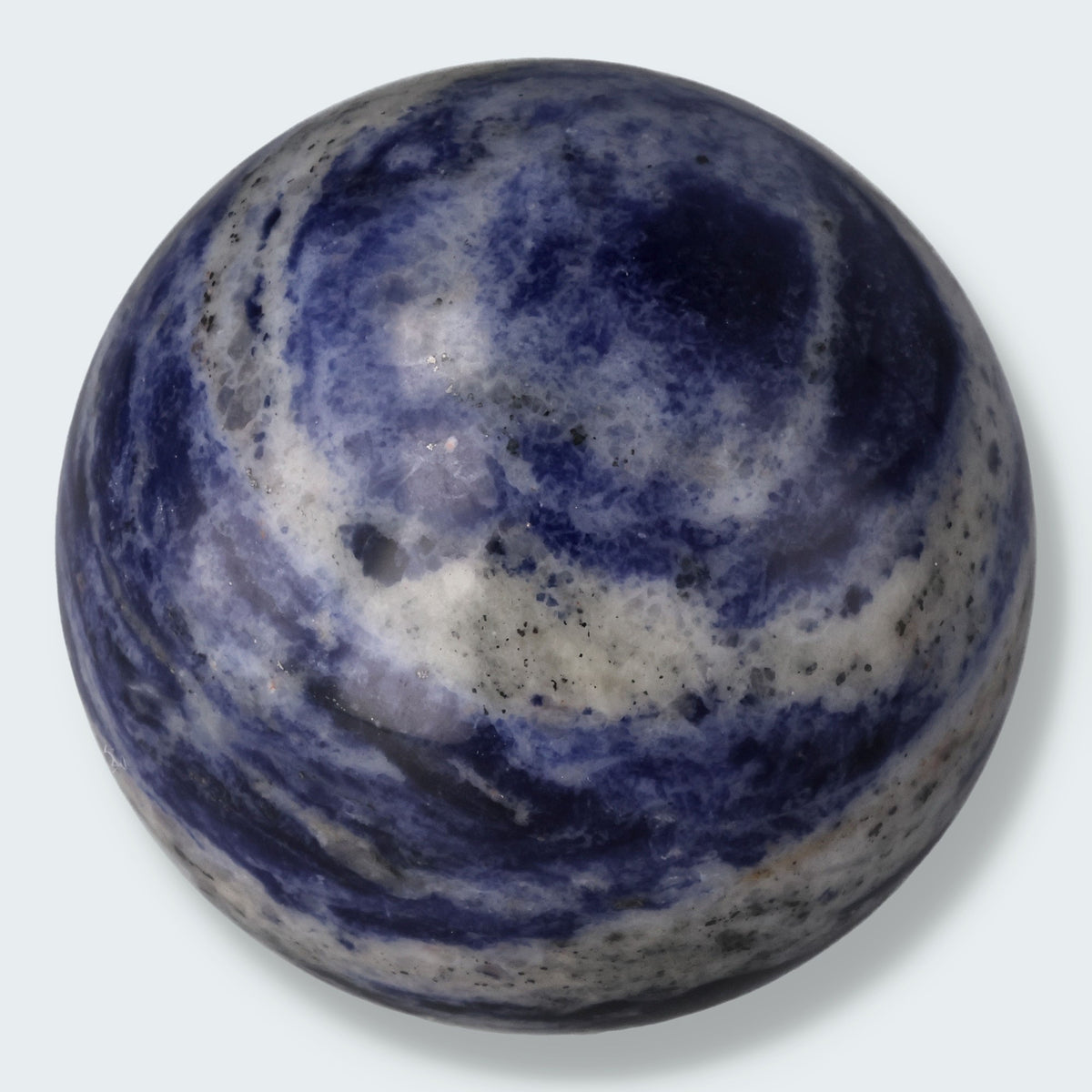 Sodalit Kugel ca. 6,5 cm Durchmesser – Ansicht 3