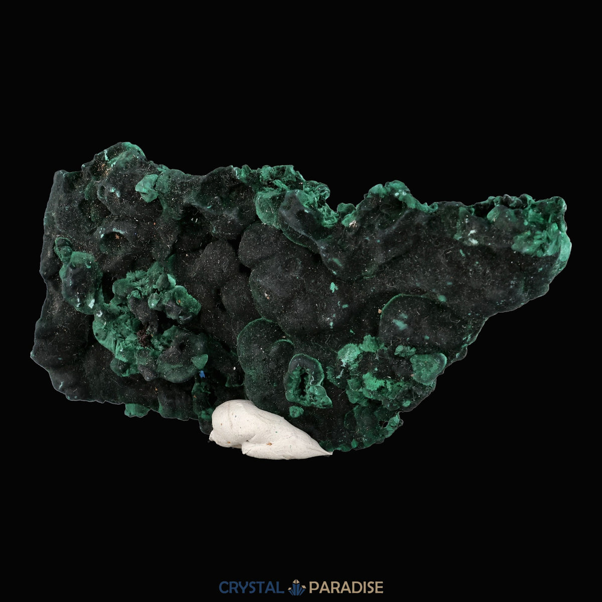 Velvet Samt Malachit Stufe aus der Tantara Mine, Kongo (192g) – Ansicht 5