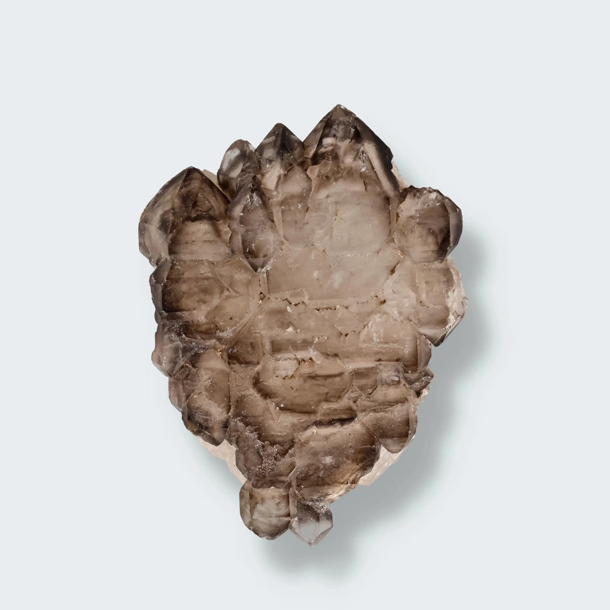 Rauchquarz Skelettquarz aus Brasilien (104g)