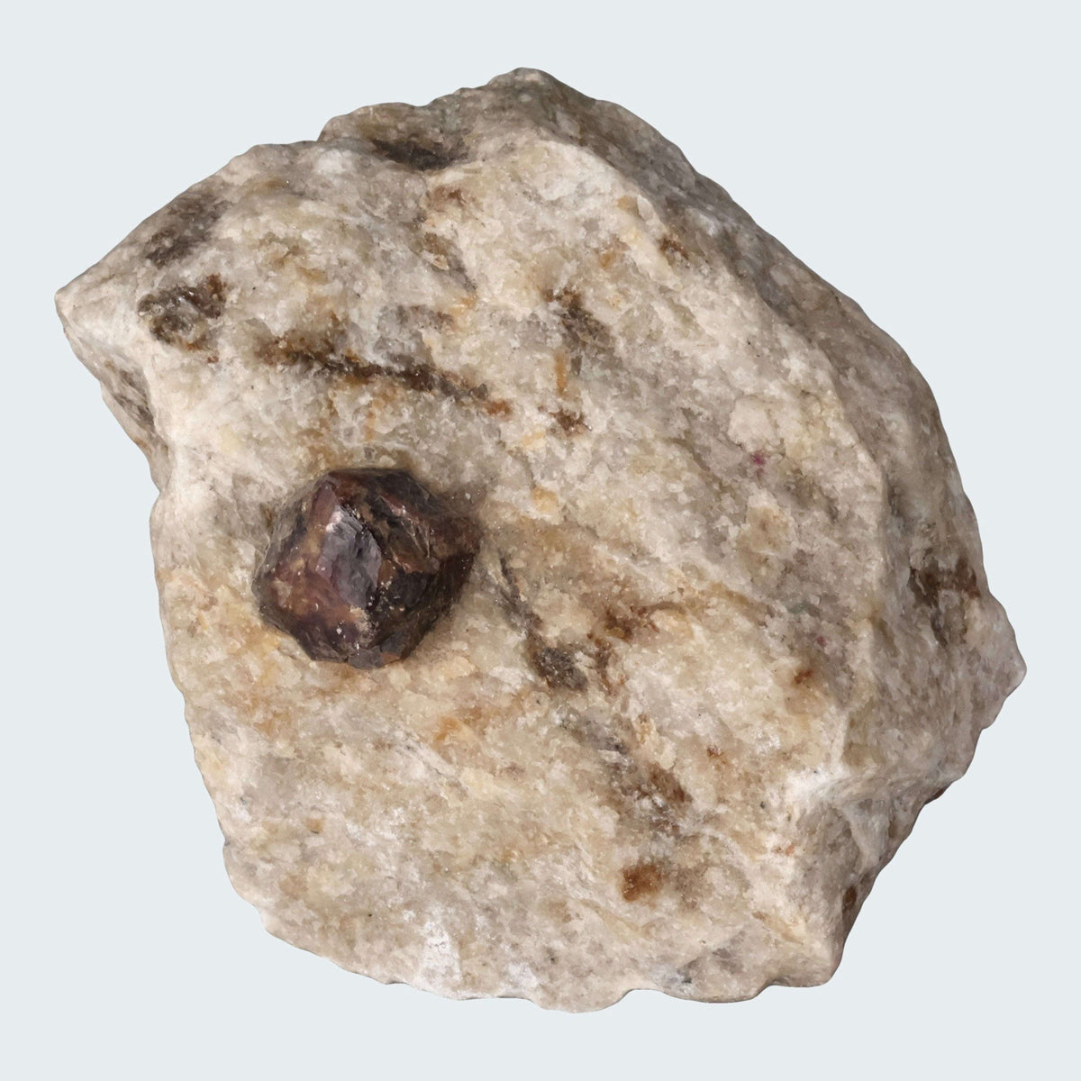 Almandin Granat in Muttergestein aus Brasilien (1381g)