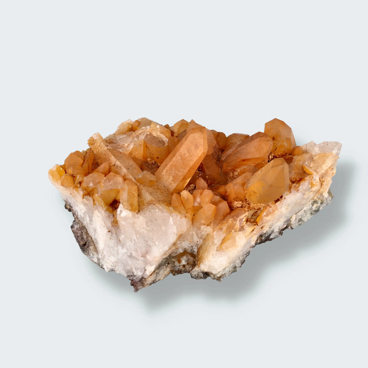 Hämatoid Quarz / Eisenkiesel Stufe aus Brasilien (327g)