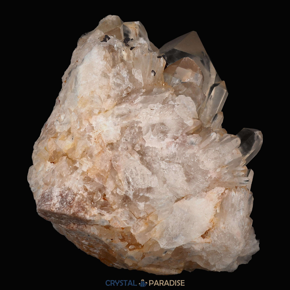Citrin Handstufe aus Kunduluni, Kongo (543g) - unbehandelt - crystal paradise