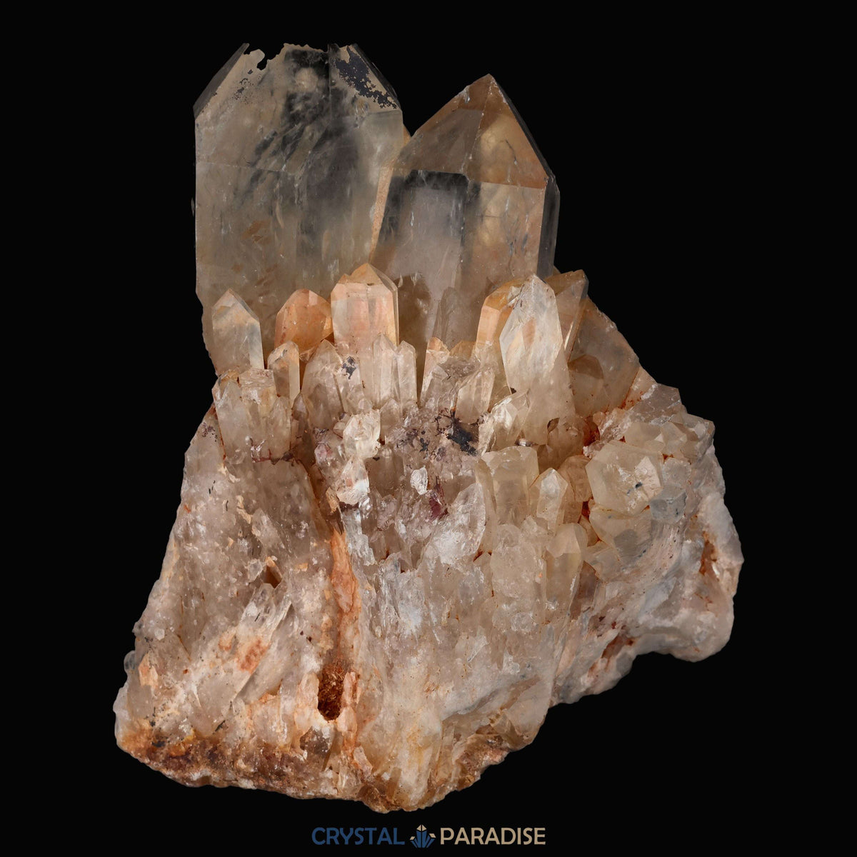 Citrin Handstufe aus Kunduluni, Kongo (660g) - unbehandelt - crystal paradise