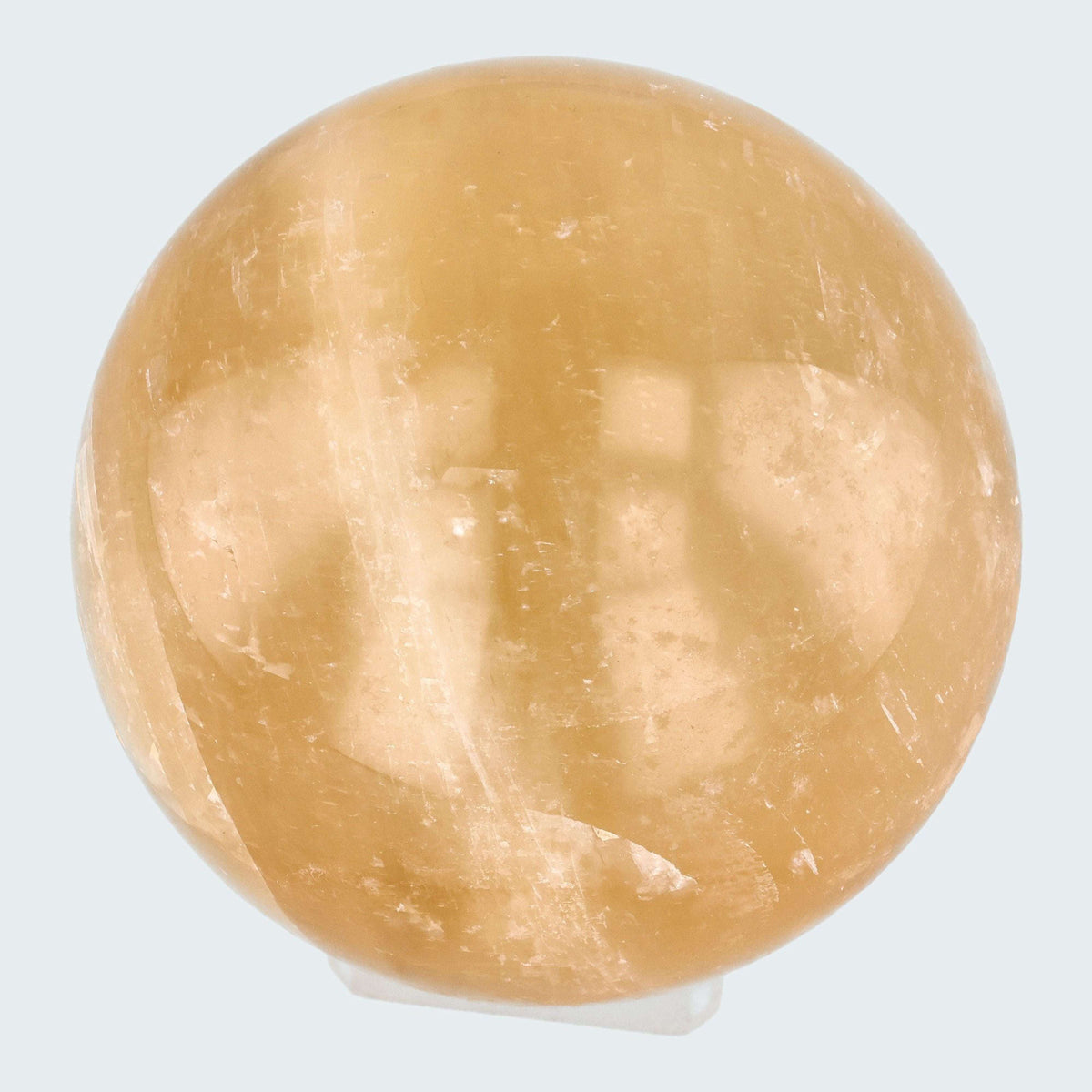 Gelber Calcit Kugel aus Jiangxi, China