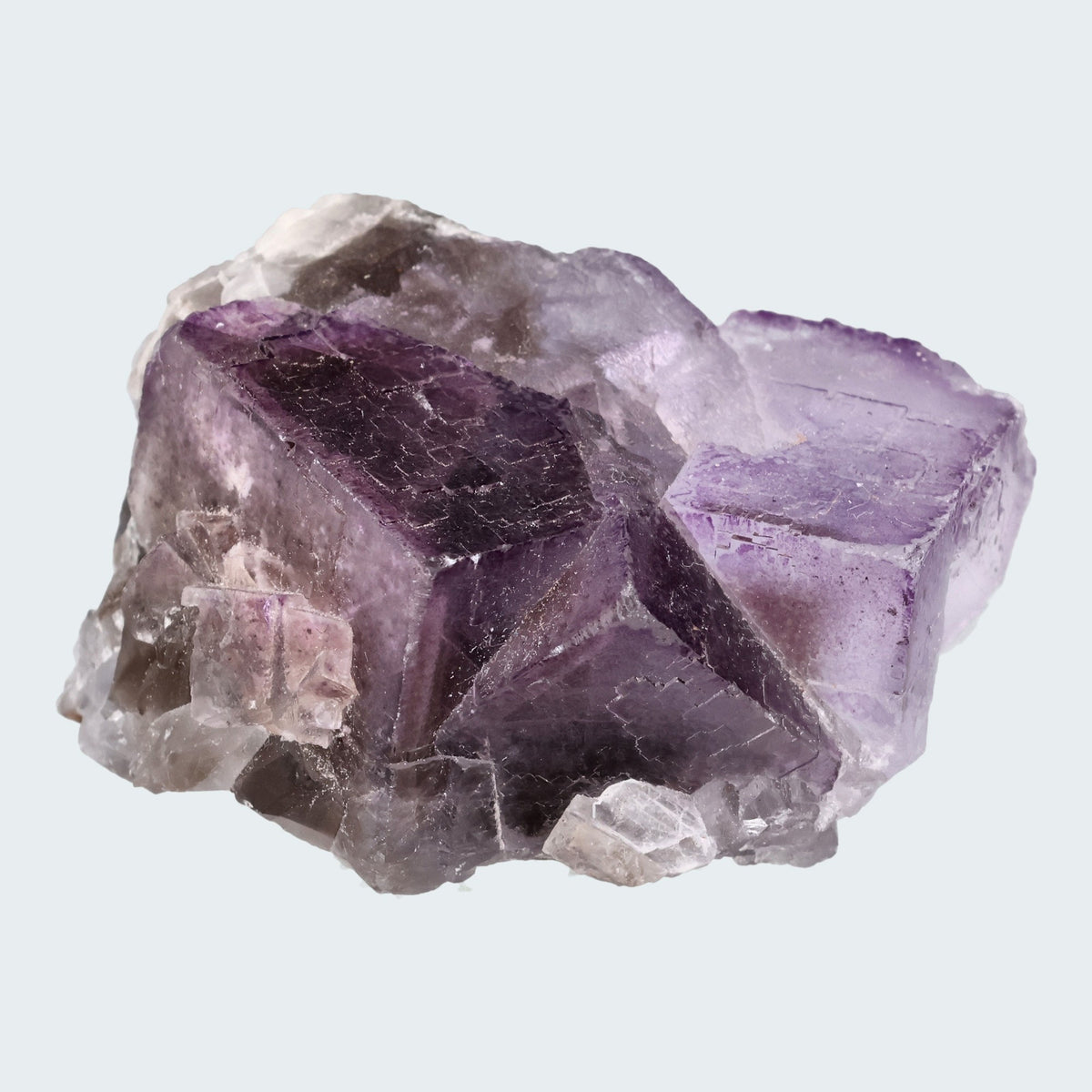 Fluorit Stufe aus Baluchistan Pakistan (88g)  mit Phantom