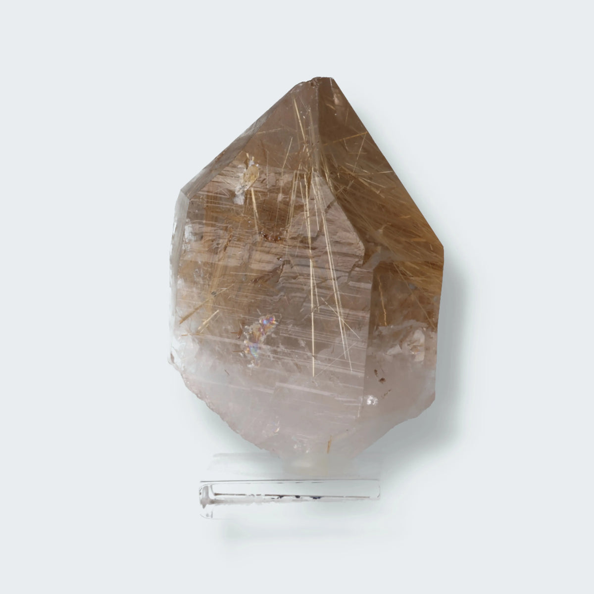 Bergkristall aus Novo Horizonte, Bahia, Brasilien, Stufe 3,0 × 2,0 × 4,5 cm