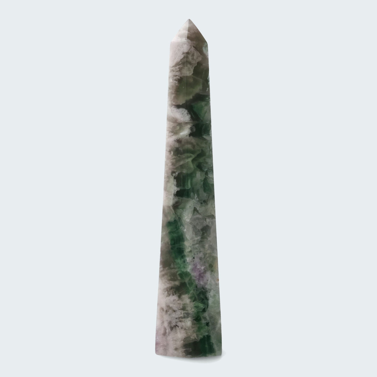 Grüner Fluorit Obelisk aus der inneren Mongolei (1084g)
