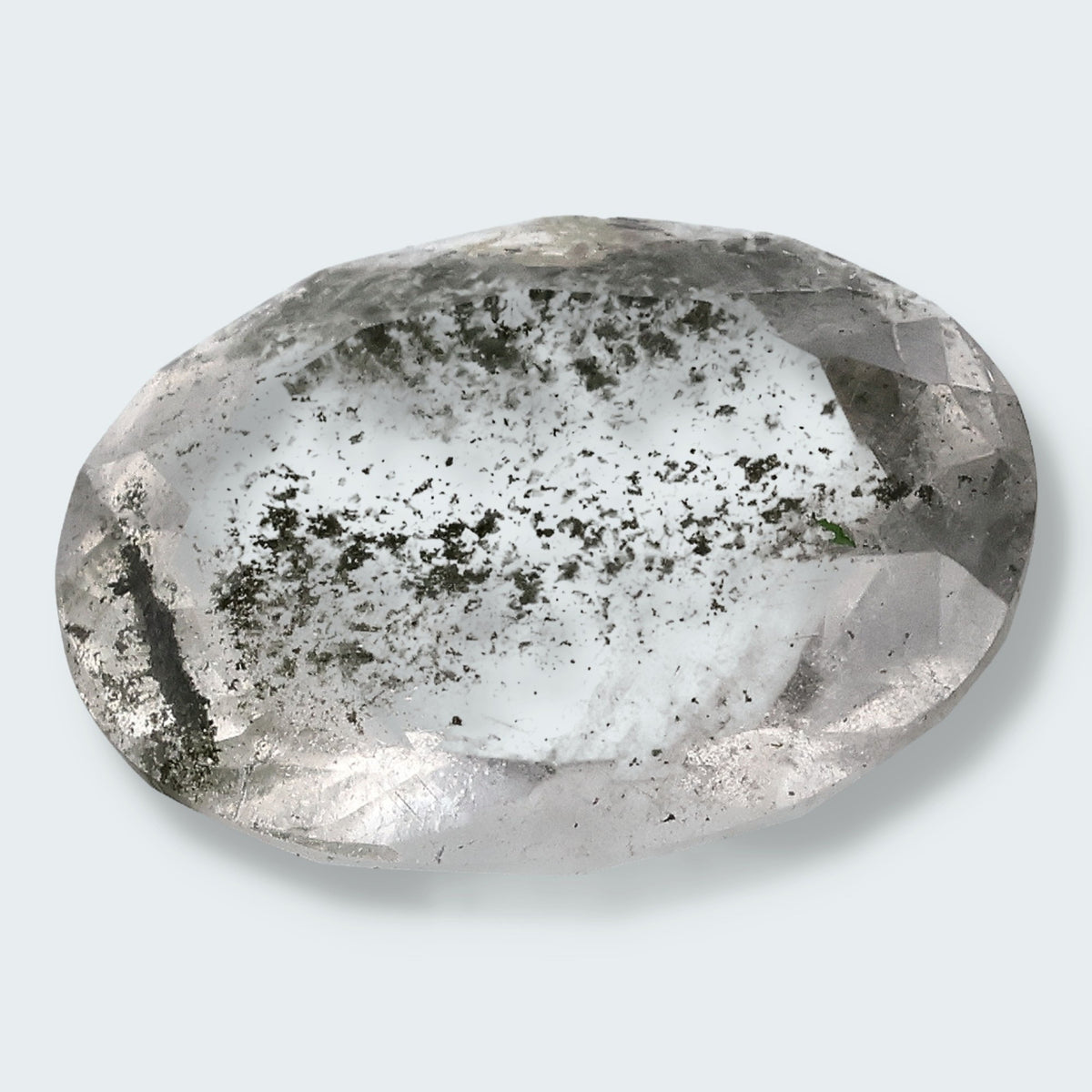 Garden Quarz facettiert (Oval Schliff) aus Sambia (23,95ct)