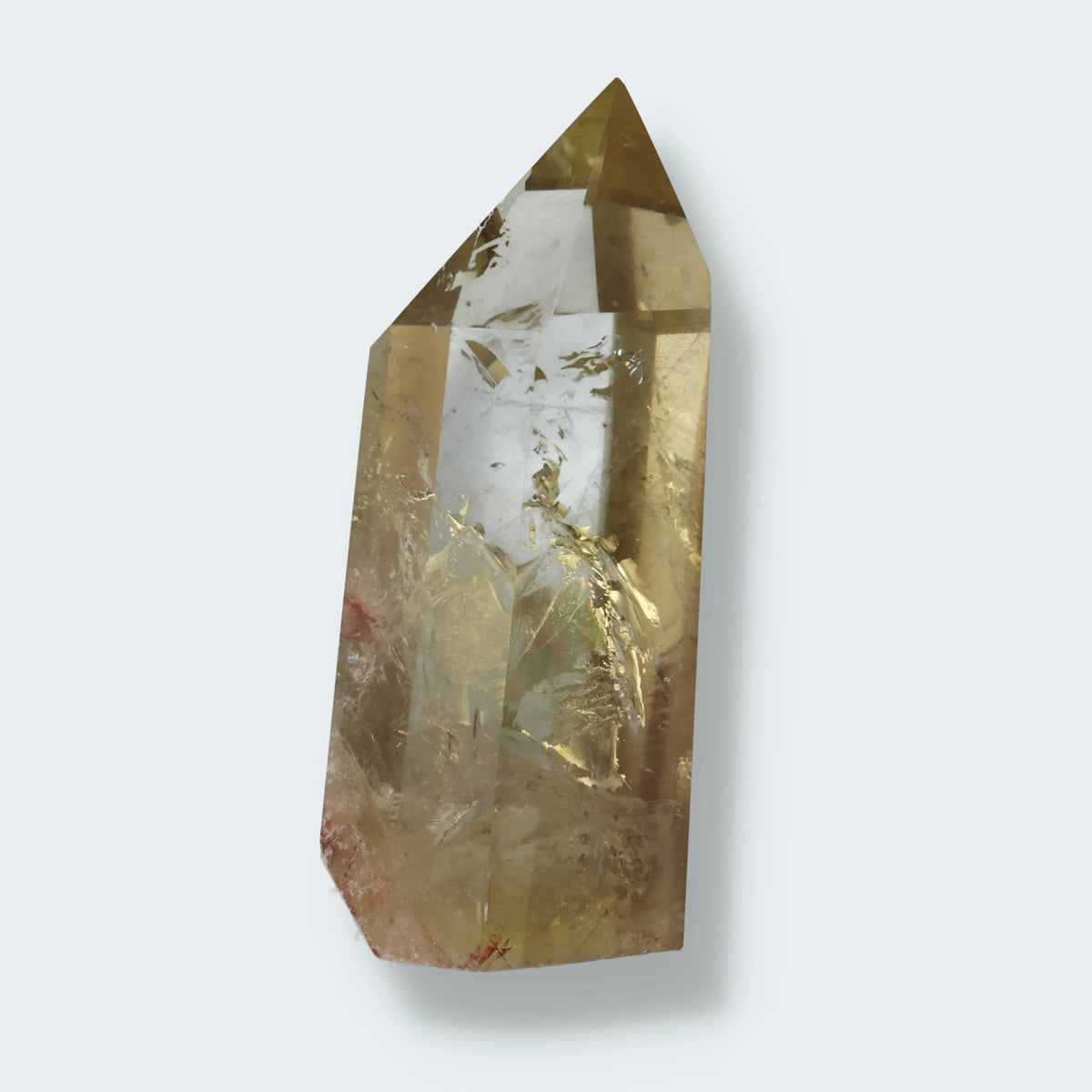 Citrin aus dem Ural, Russland (unbehandelt) (318g)