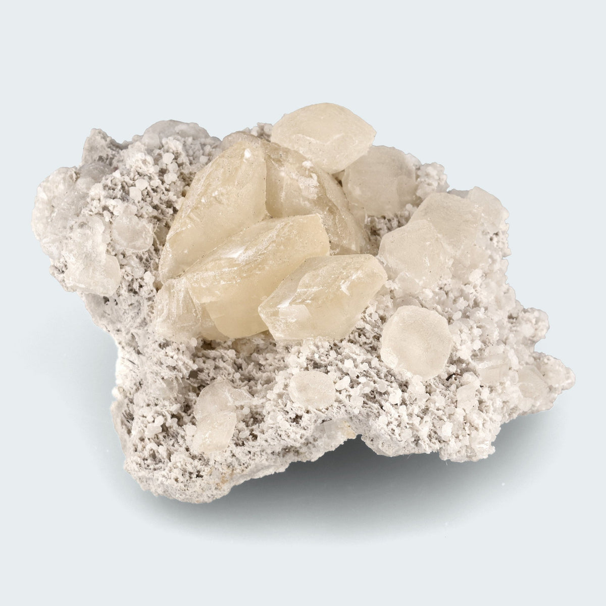 Gelber Calcit Stufe (253g) aus Hubei, China