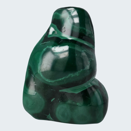 Malachit Handstufe poliert (409g) - crystal paradise
