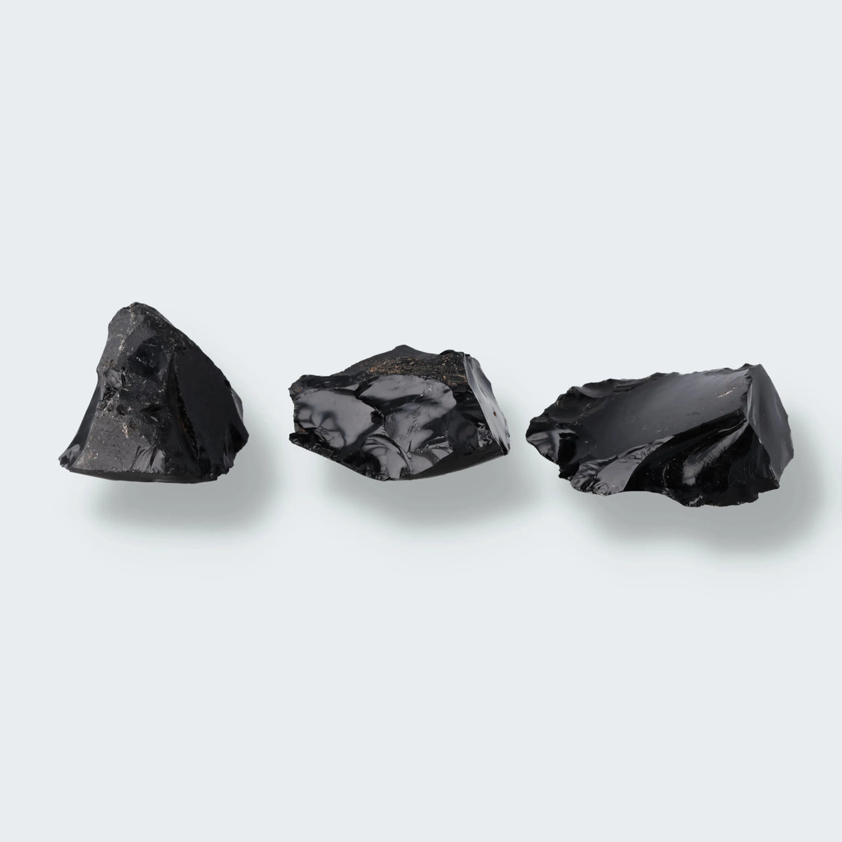Obsidian Rohstein aus Mexiko