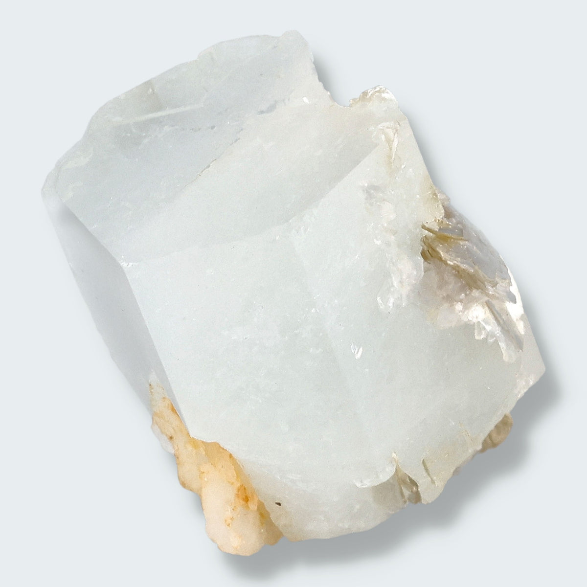 Aquamarin Kristall auf Feldspat aus Pakistan (11g)