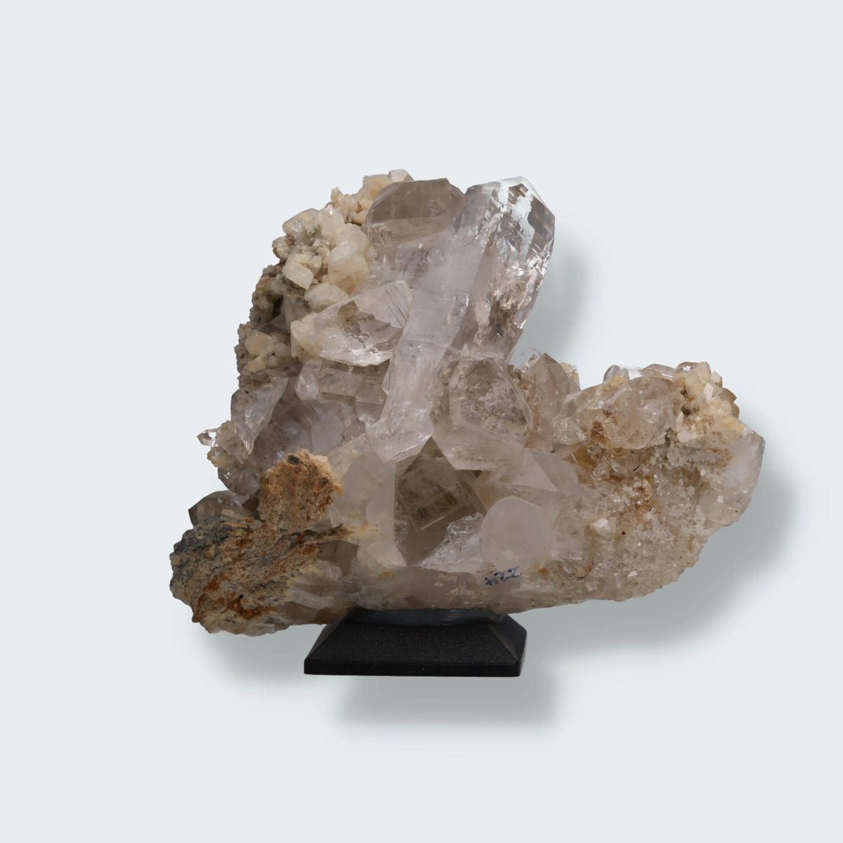 Bergkristall aus Gerenental, Oberwallis, Schweiz, Stufe 11,0 × 5,5 × 9,0 cm