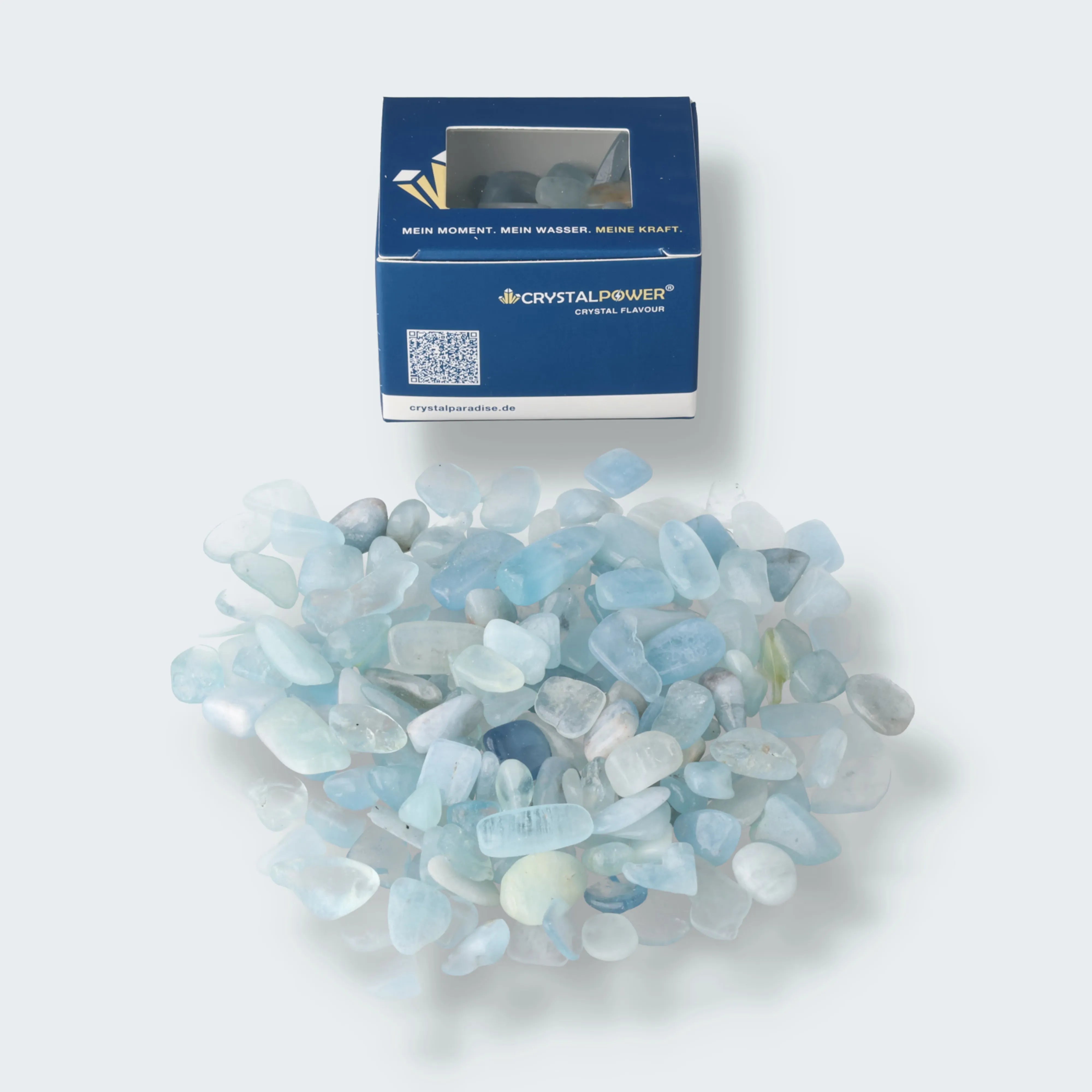 Aquamarin Wasserstein – hellblauer Kristall für Klarheit & innere Ruhe
