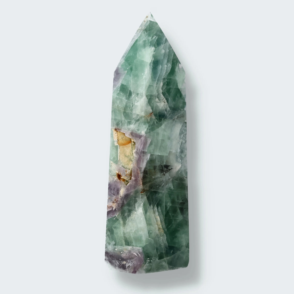 Grüner Fluorit Obelisk aus der inneren Mongolei (696g)