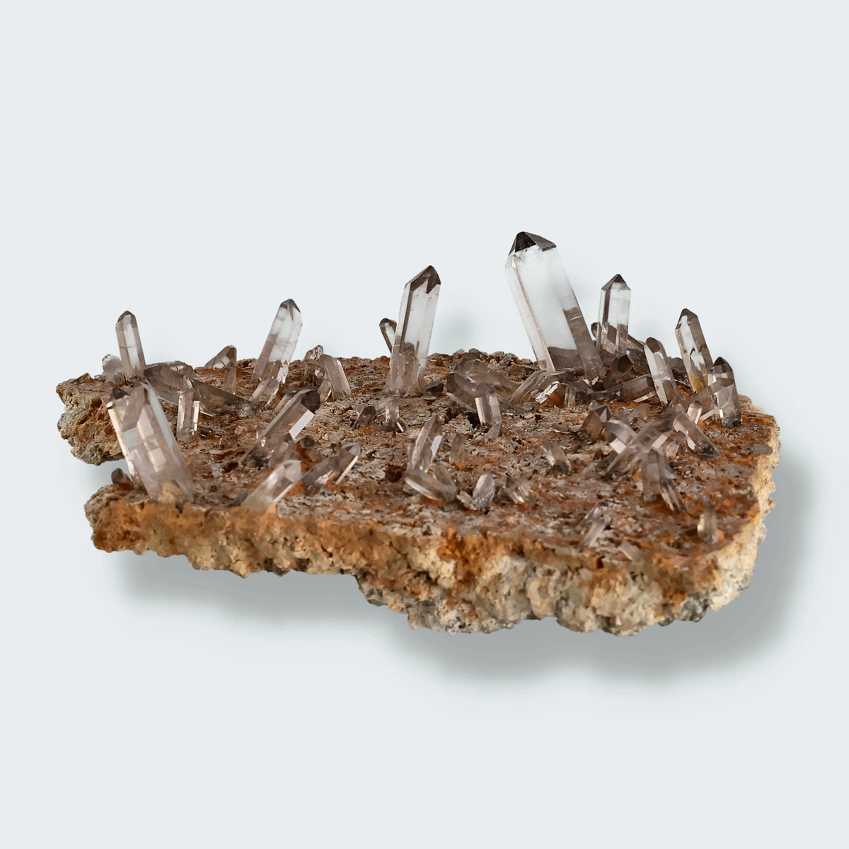 Rauchquarz aus der Murmeltierkluft, Schweiz (386g)
