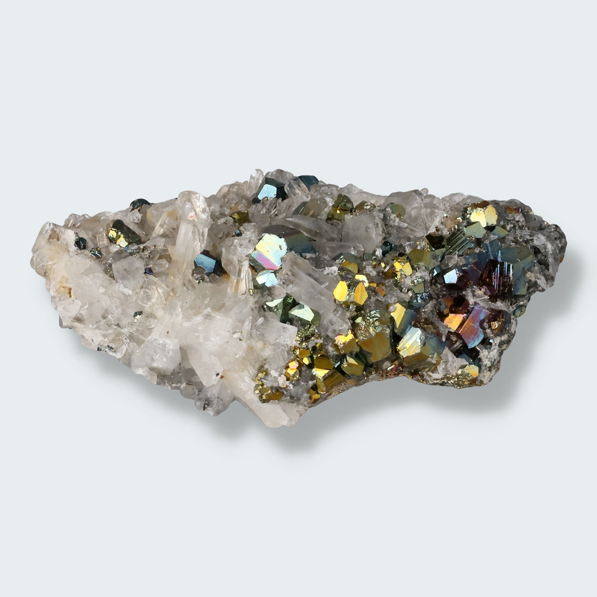 Regenbogen Pyrit aus Indonesien (192g)